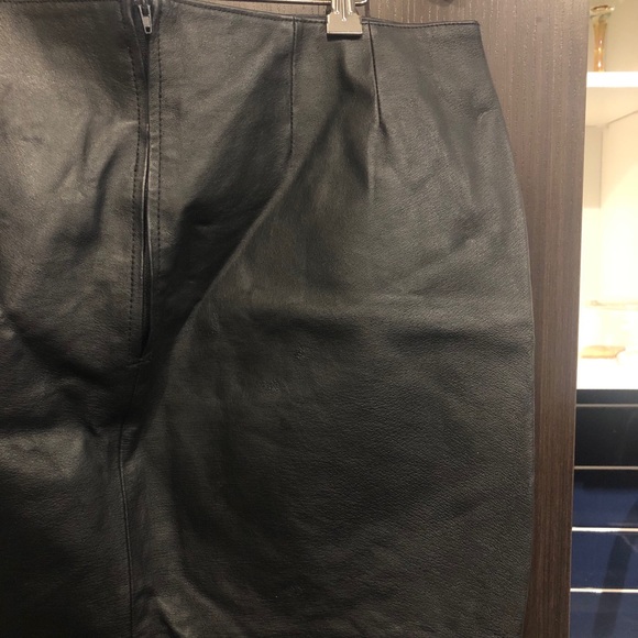 ASOS Leather Mini-Skirt - Picture 4 of 5